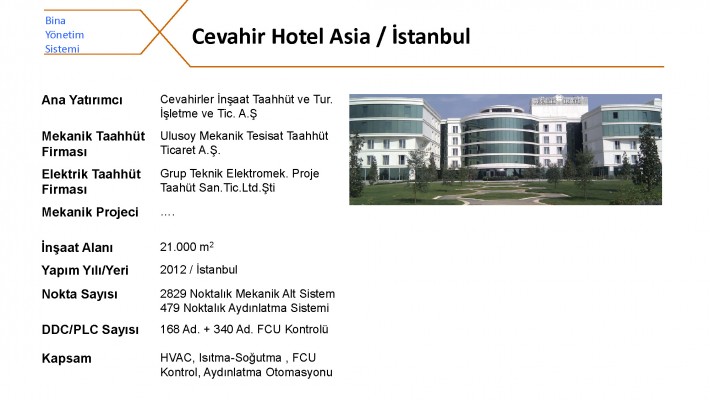 Cevahir Hotel Asia / İstanbul