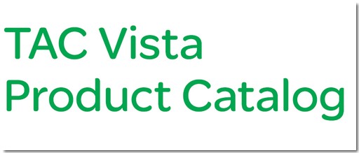 TAC_Vista_Product_Catalog